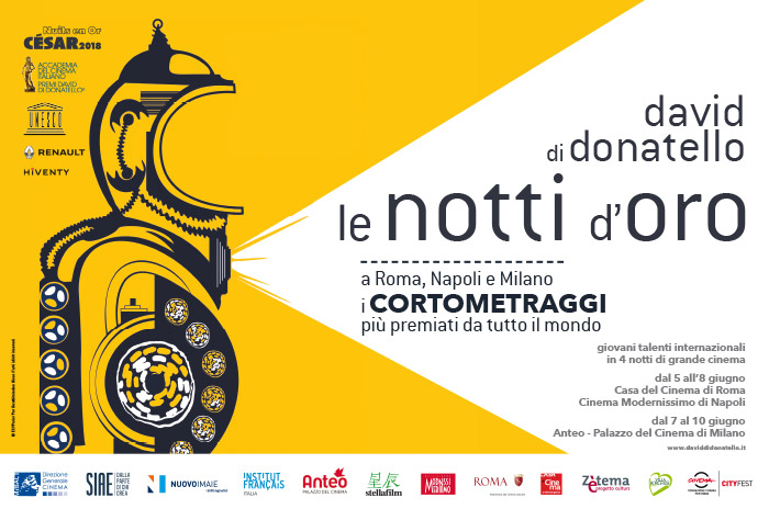 notti d oro david donatello