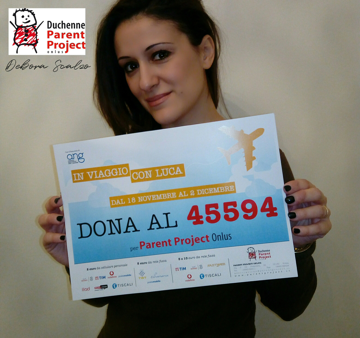 Debora Scalzo Duchenne Parent Project Onlus