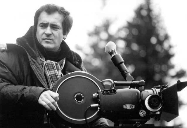 Bernardo Bertolucci set