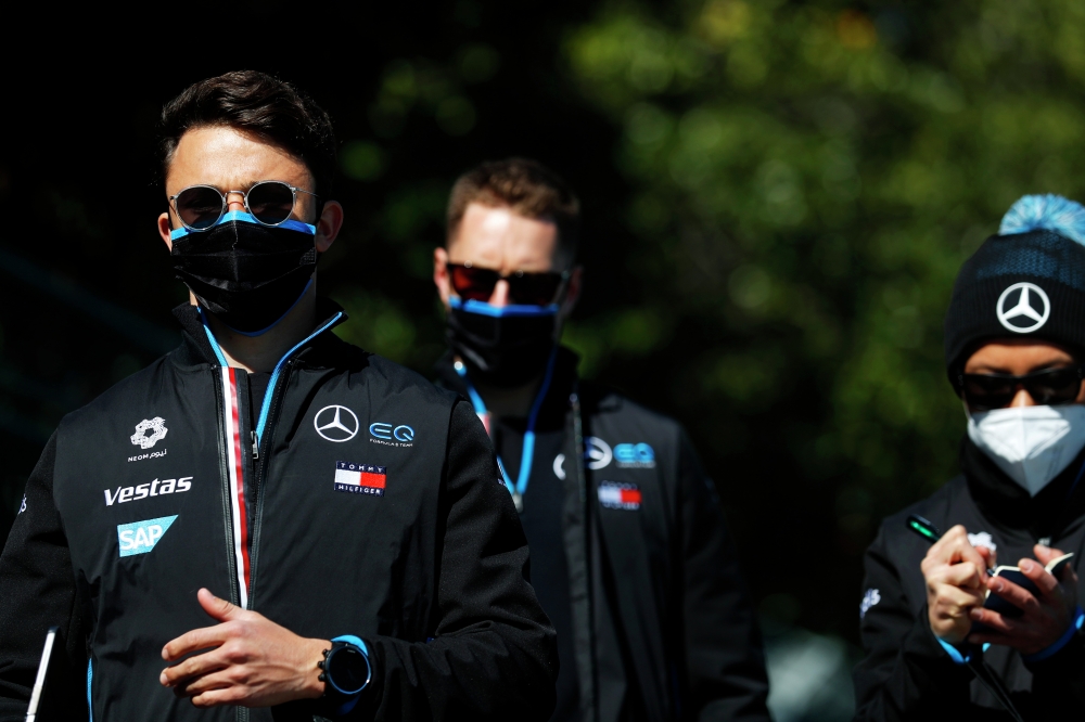 Nyck de Vries (NLD), Mercedes Benz EQ, and Stoffel Vandoorne (BEL) Mercedes Benz EQ