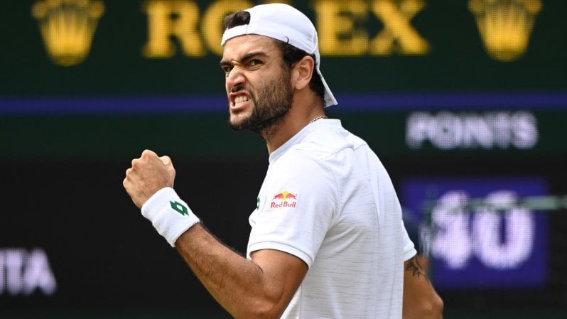 Matteo Berrettini a Wimbledon