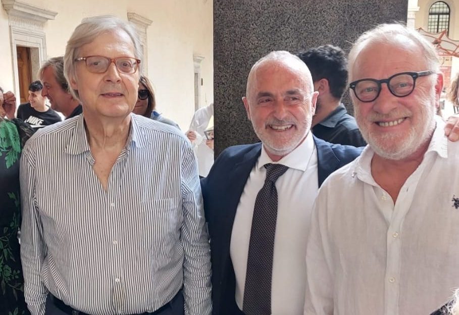 Carlo Bacci e Sgarbi