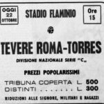 Locandina del Corriere dello Sport 22 ottobre 1960