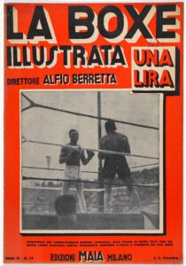 La copertina de La Boxe Illustrata. Archivio privato