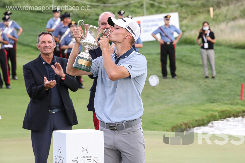 Golf - Nicolai Hojgaard vincitore degli Open D'Italia