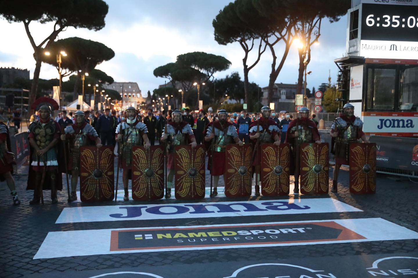 Partenza Maratona di Roma 2021