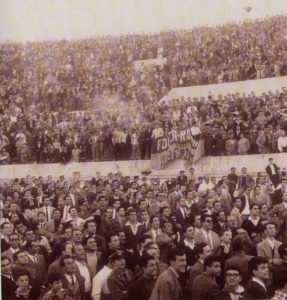 Tifosi del “Monte dei Cocci”,