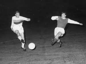 Manfredini in gol in Roma-Hibernian 3-3