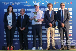 Premiazione 79 open d'italia golf