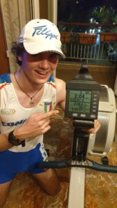 Indoor Rowing: Per l’enfant prodige Matteo Apolloni Record Italiano di Maratona