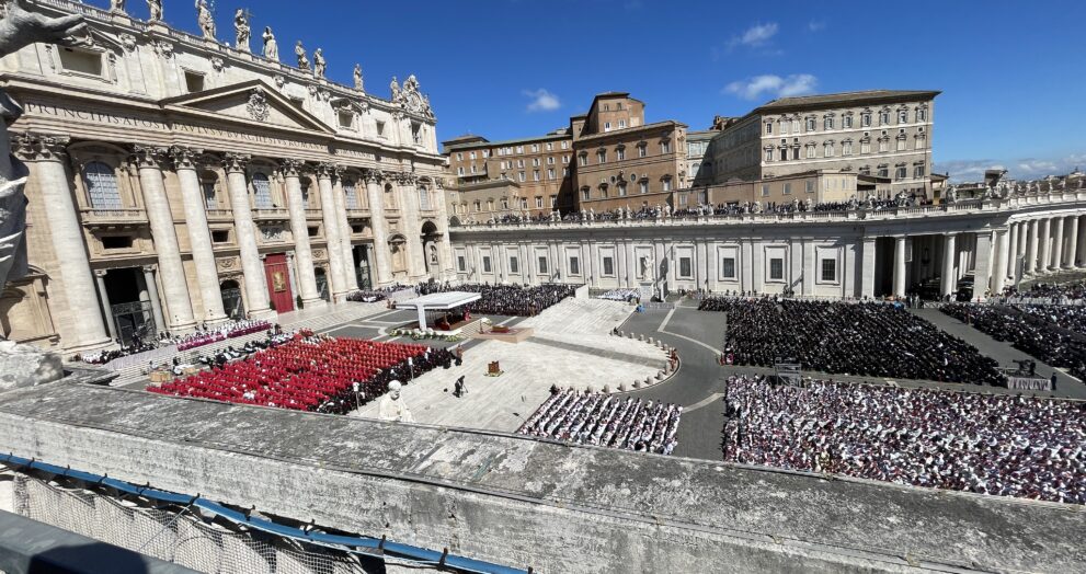 Piazza San Pietro evento conclave