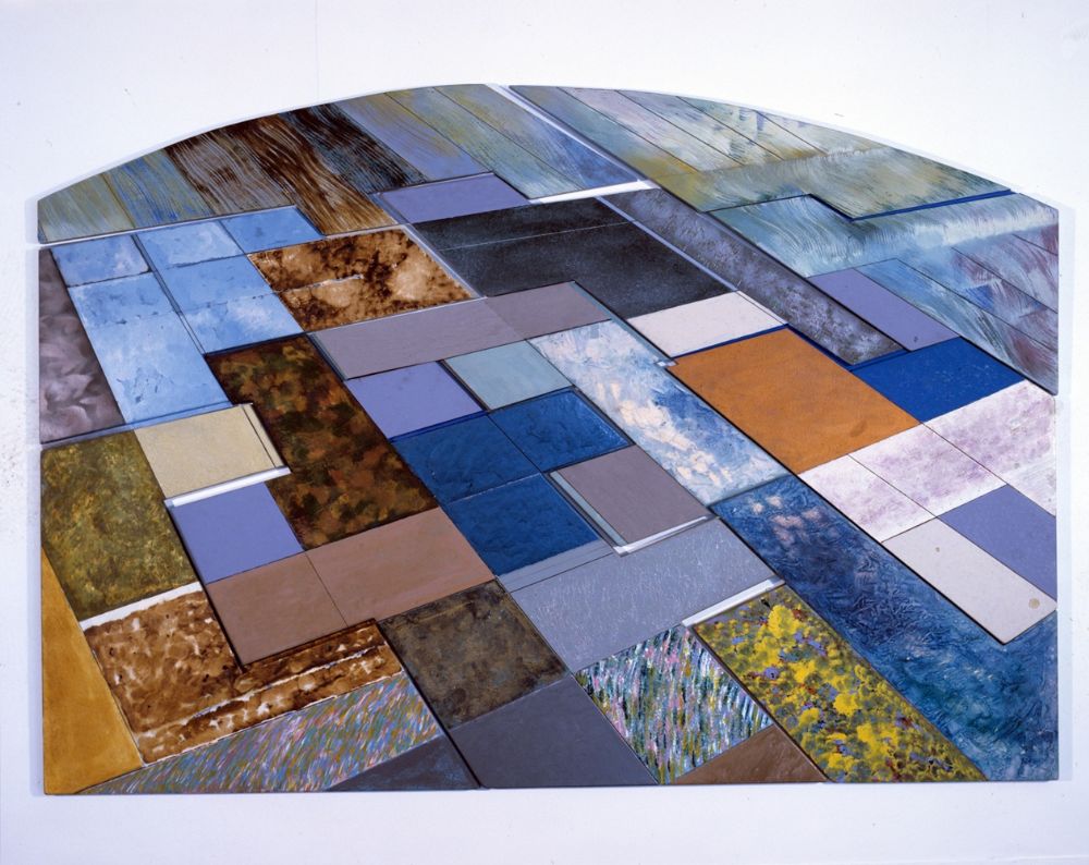 Tappezzamento di Renato Mambor